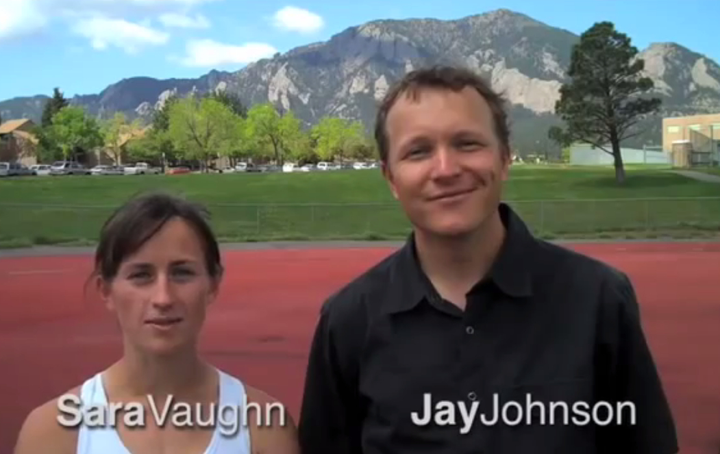 Jay Johnson and Sara Vaughn