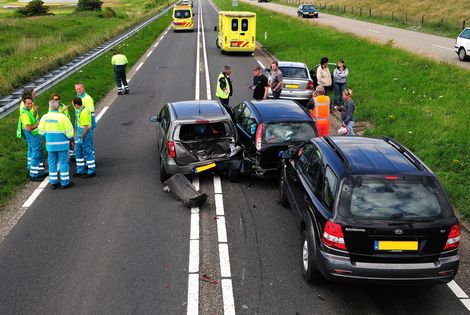 Beeld van het ongeval